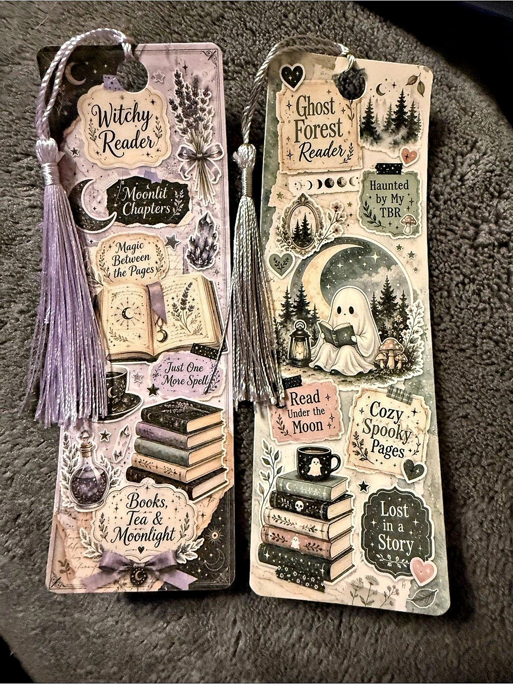 Spooky Bookmarks Set of 2